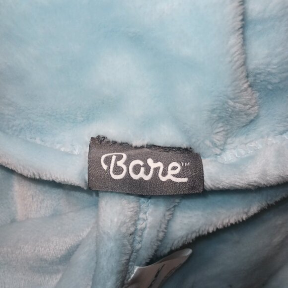 NEW Light Blue Microplush Fleece Bed Blanket by Bare Home - Picture 9 of 11